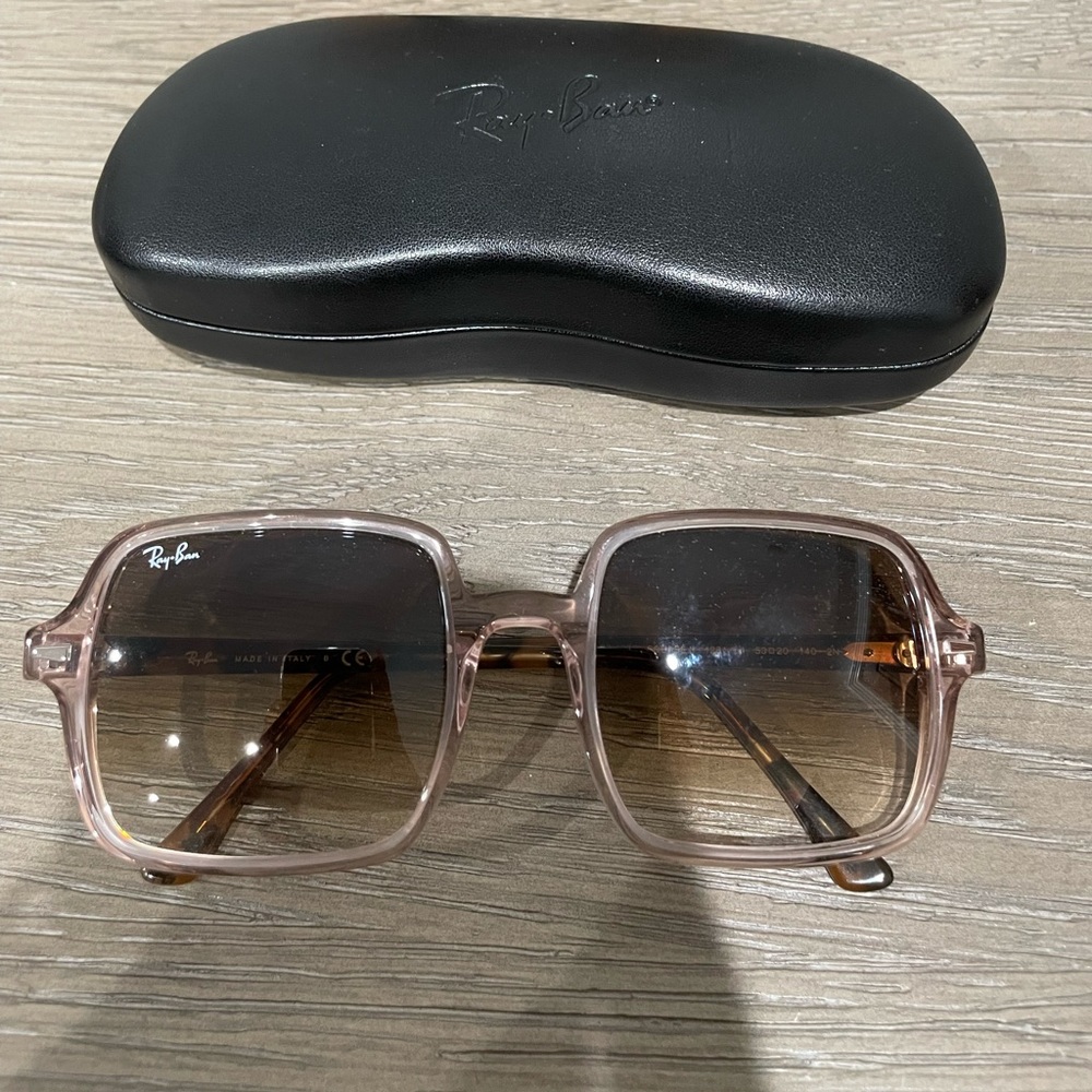 Ray Ban - Square II in Brown Havana frame